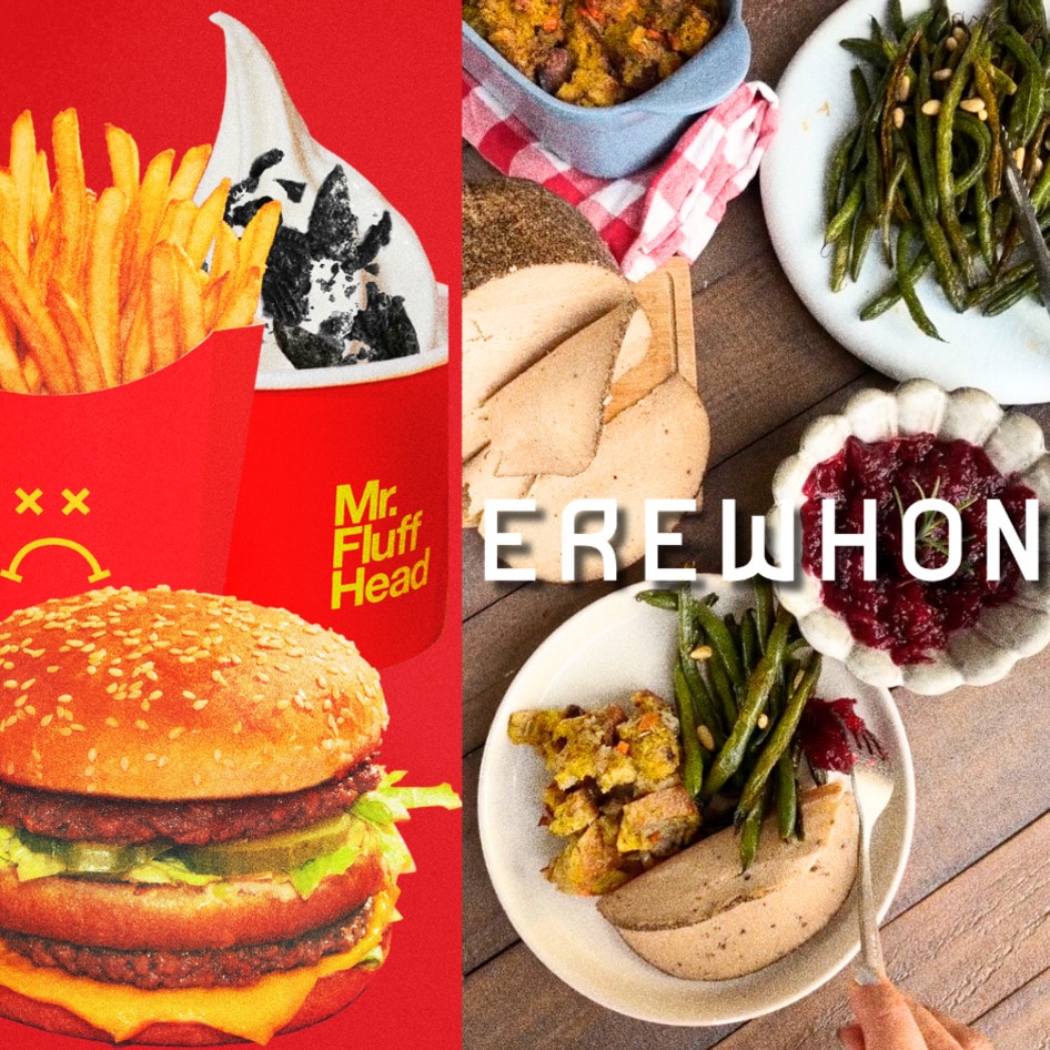 This Week’s Food News: Full-Size Mycelium Holiday Roasts Hit Erewhon, The Vegan McDonald’s Opens in a New City, and Eat Just’s New Chicken Launches Nationwide
