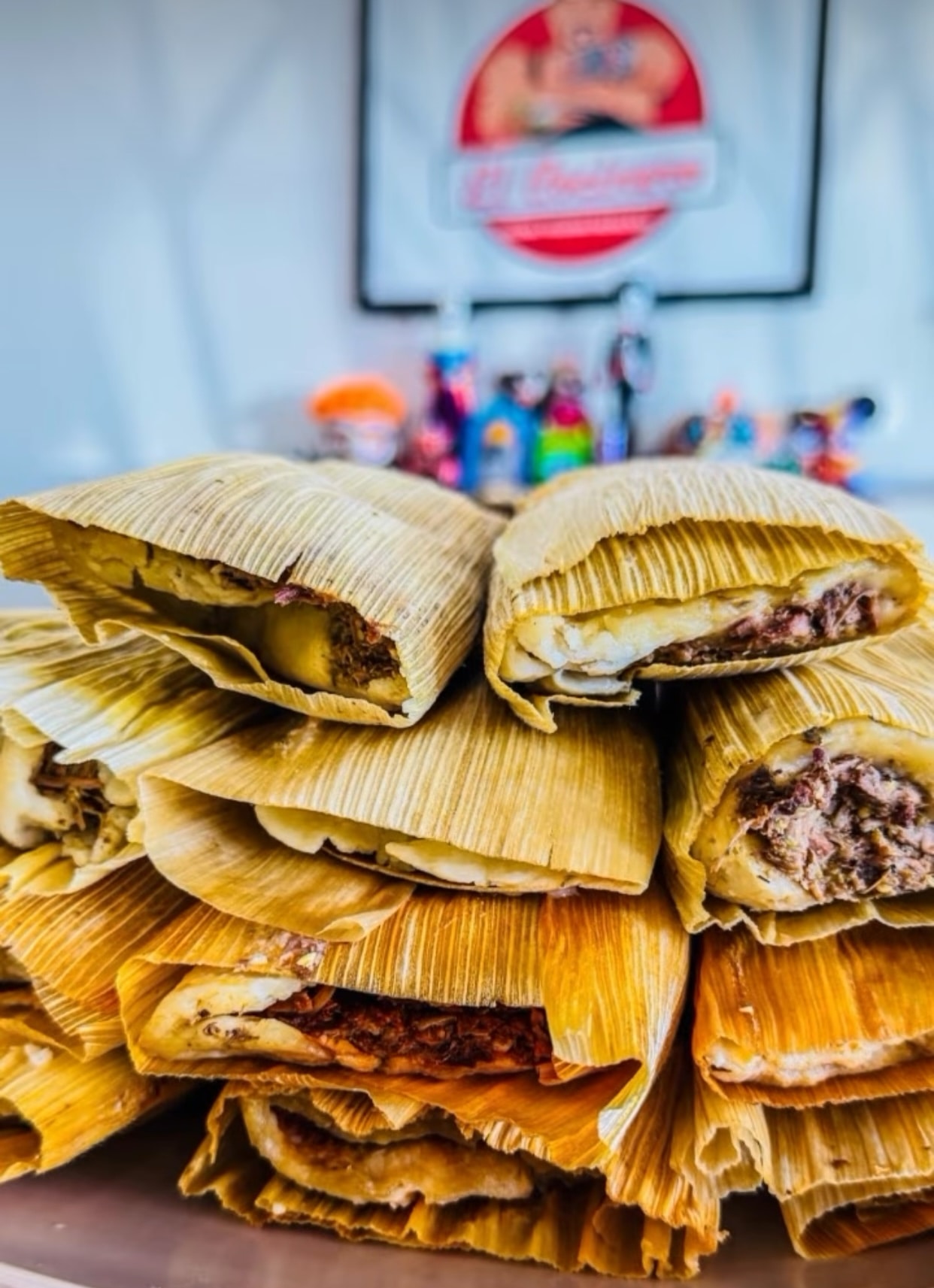 vegan tamales at El Cocinero