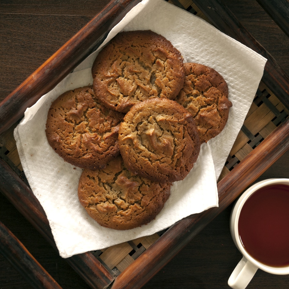Vegan Soft Peanut Butter Cookies