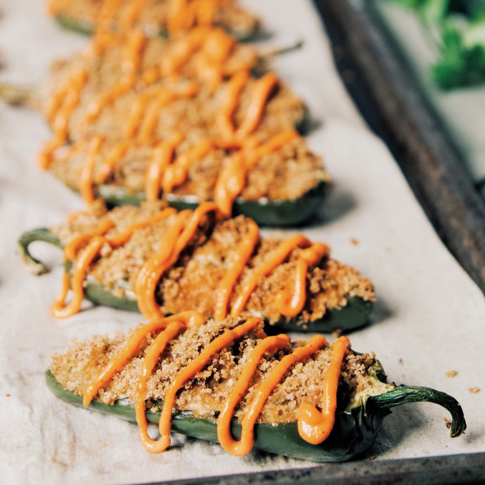 Baked Cheesy Jalapeño Poppers