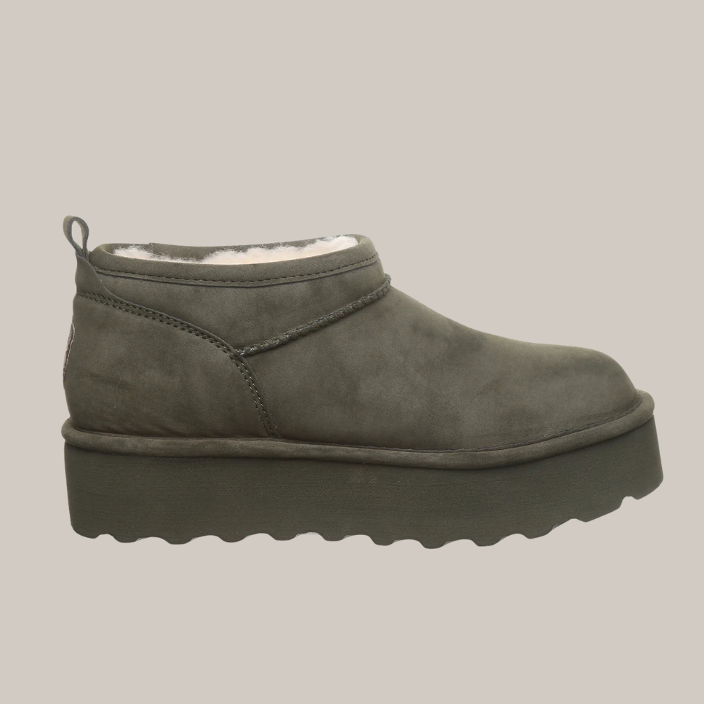 Bearpaw Retro Super Shorty Vegan Algae