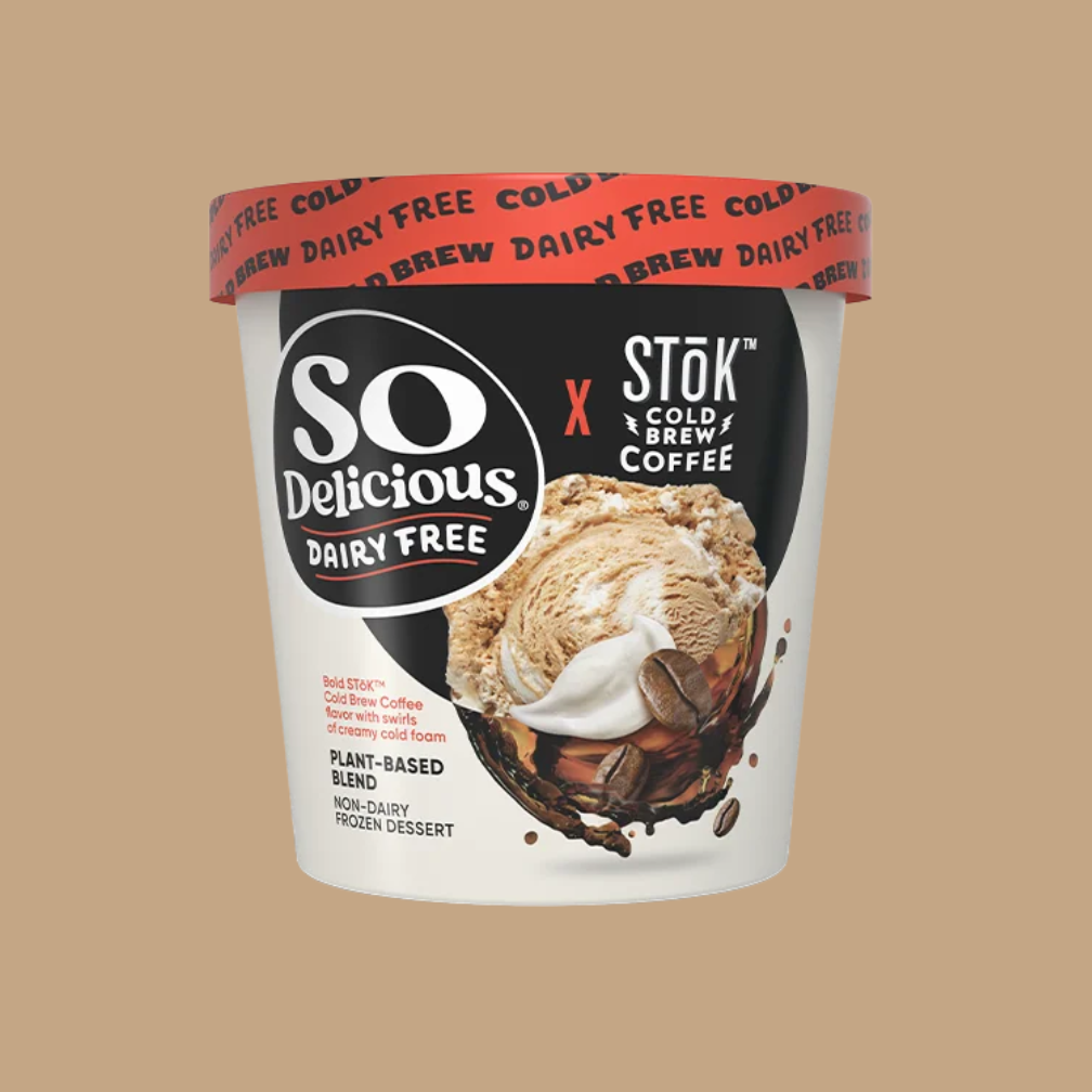 Cold brew dairy-free ice cream