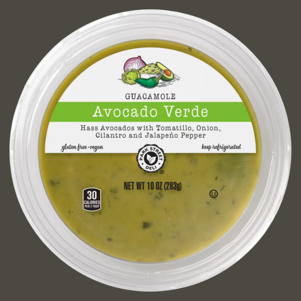 Park Street Deli Guacamole Avocado Verde