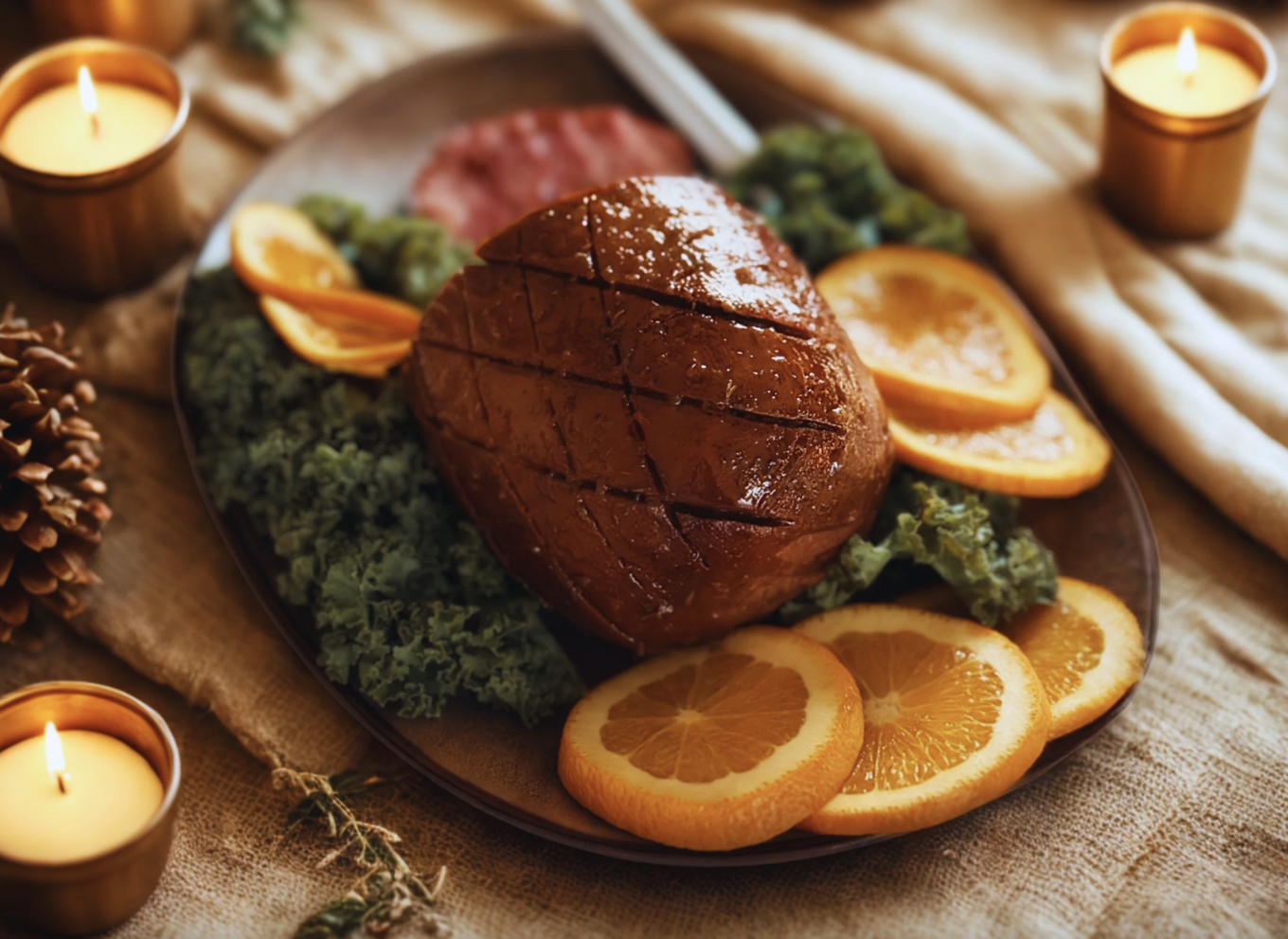 The Herbivorous Butcher winter ham roast